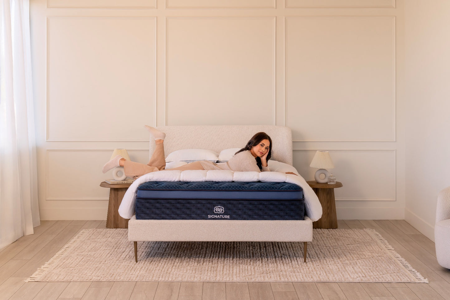 Signature Hybrid Mattress With Cloud Cooling Pillowtop