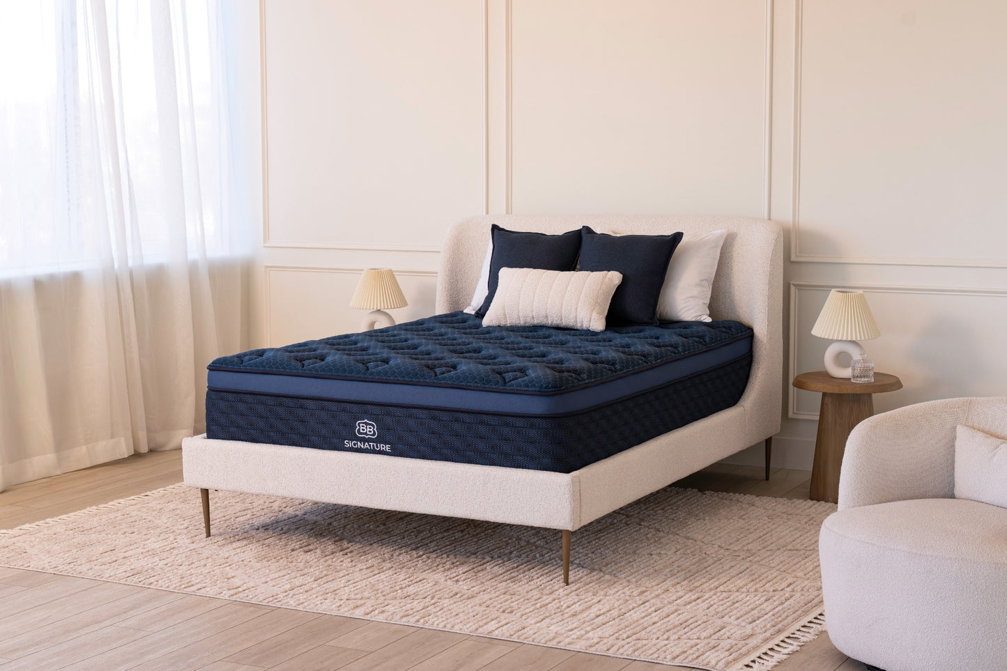 Signature Hybrid Mattress With Cloud Cooling Pillowtop