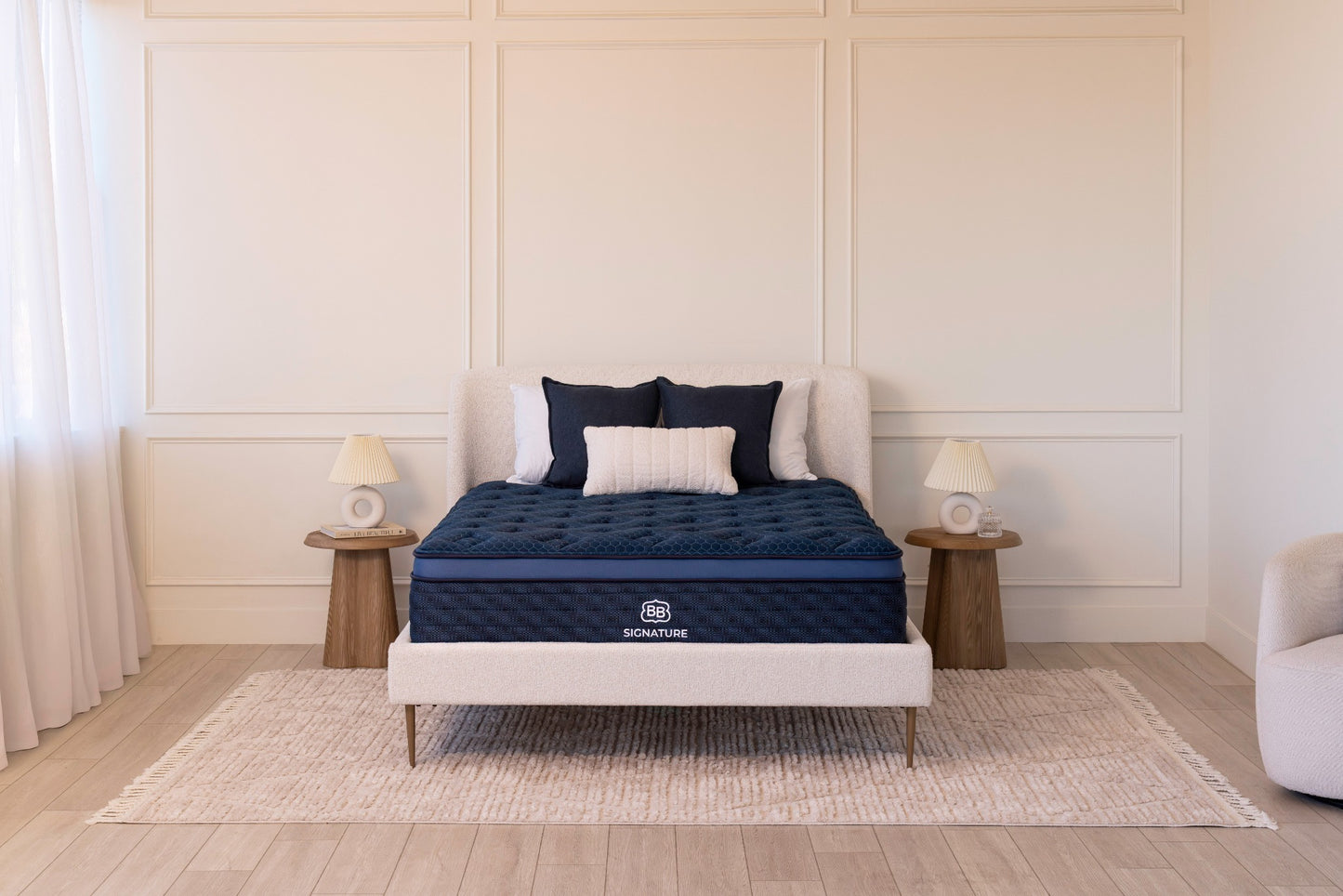 Signature Hybrid Mattress With Cloud Cooling Pillowtop