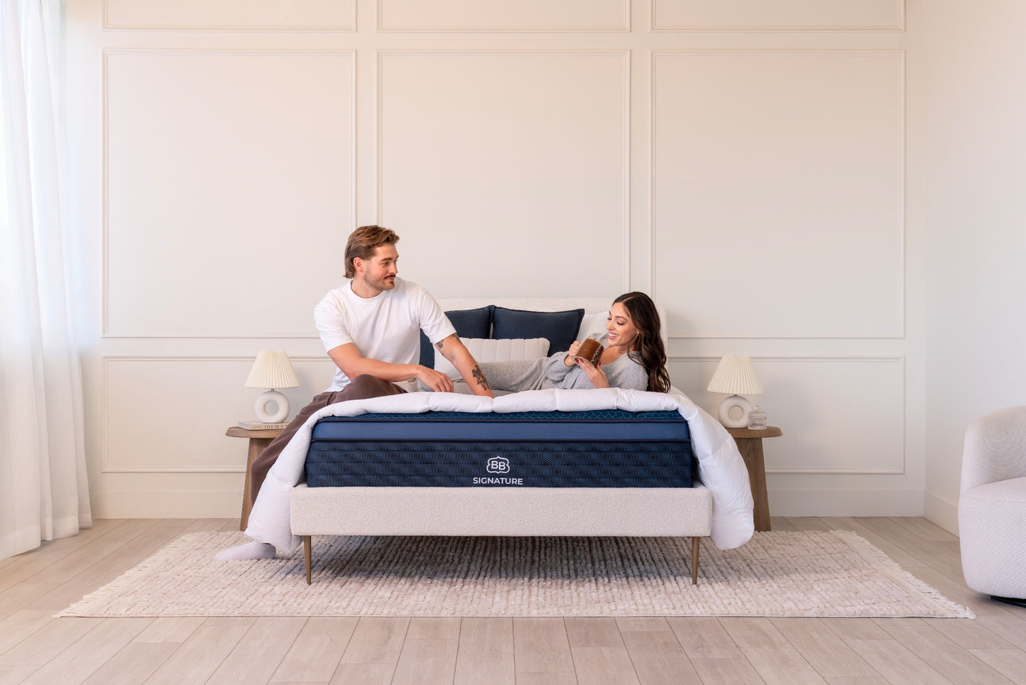 Signature Hybrid Mattress With Cloud Cooling Pillowtop
