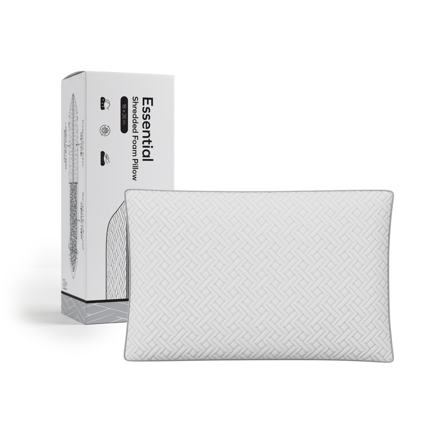 Essential Shredded Foam Pillow