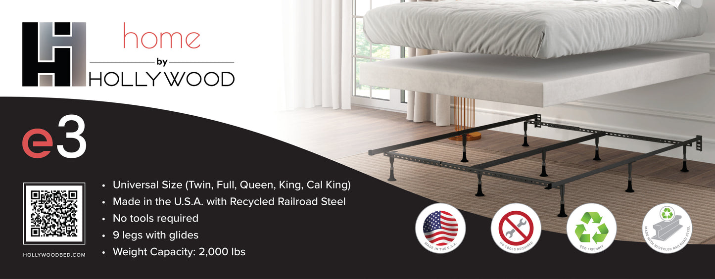 E3® Premium Bed Frame By Hollywood Bedding